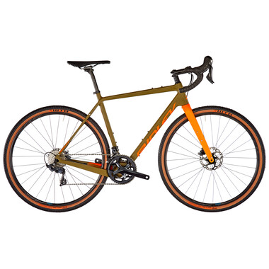 Bicicleta de Gravel RIDLEY KANZO ADVENTURE Shimano Ultegra 32/48 Verde/Naranja 2020 0